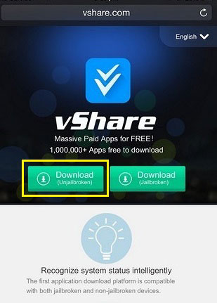 vshare download ios 8.3